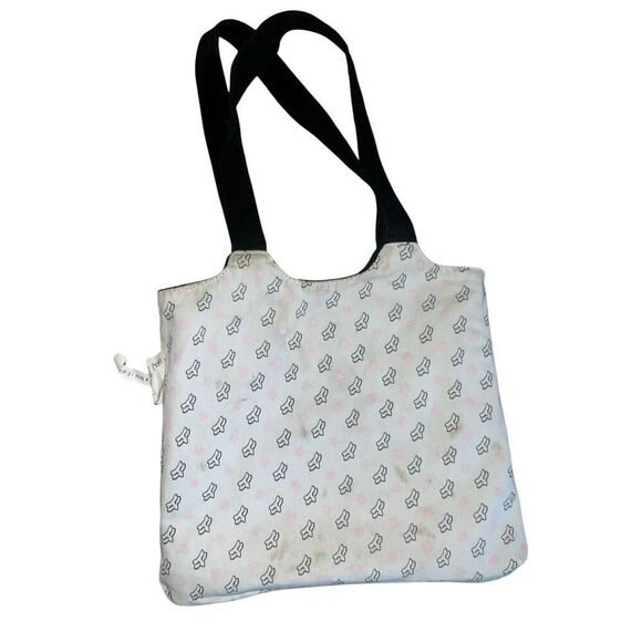 Fox racing Y2K reversible pink black small travel tote bag dirtbike riding - Picture 5 of 7